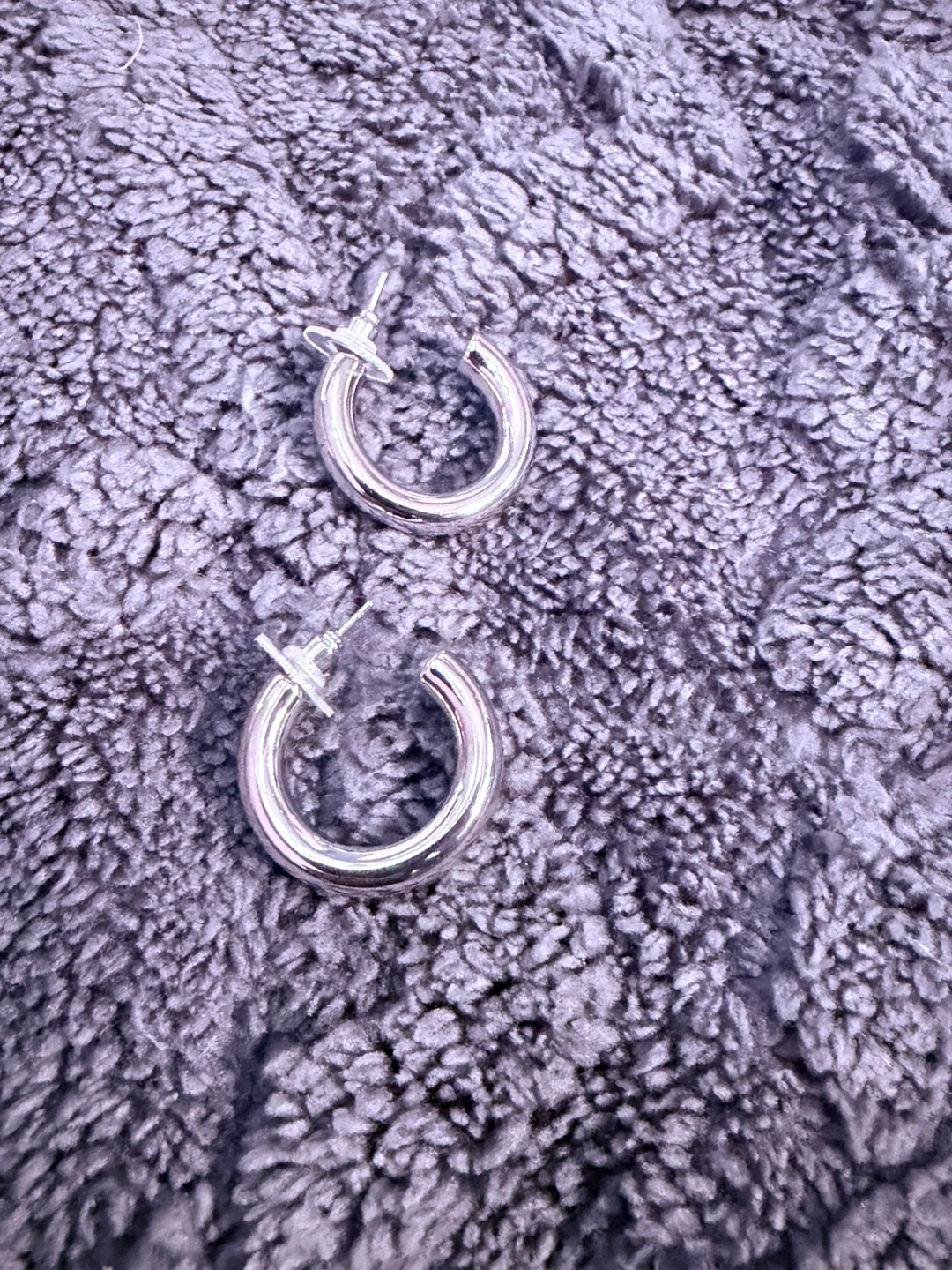 Silver Hoop Earrings