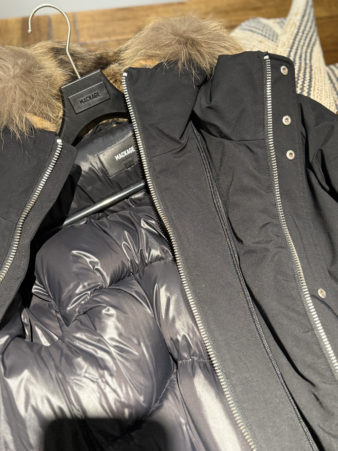 Mackage Black Down Winter Coat - photo 3