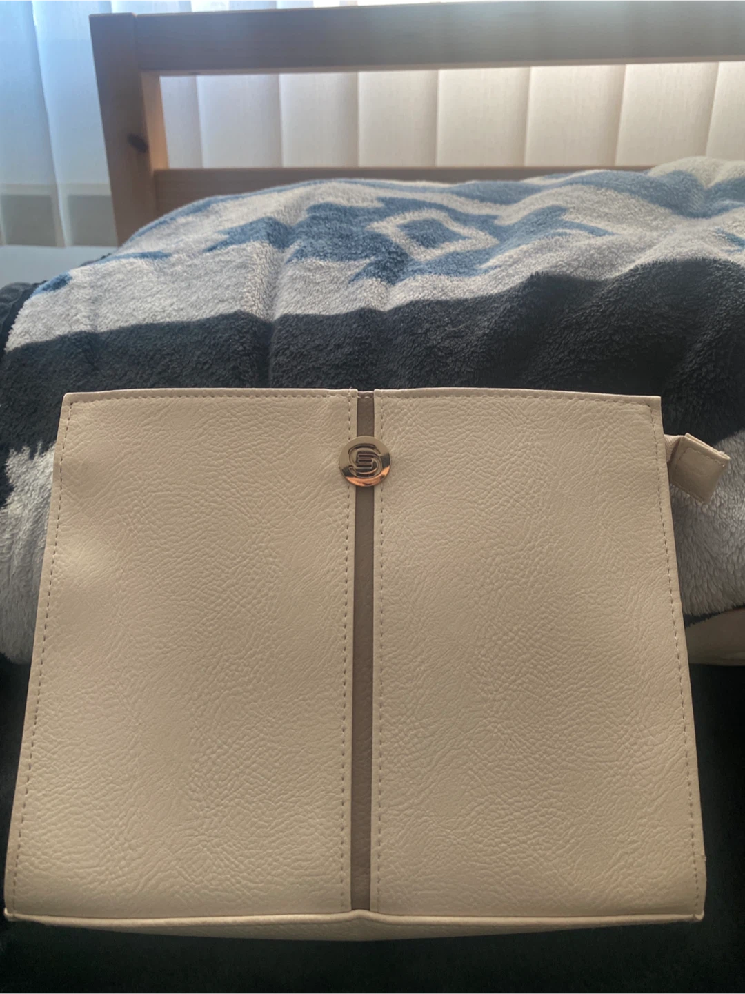 Eric Raisina Makeup Bag - Cream - photo 2