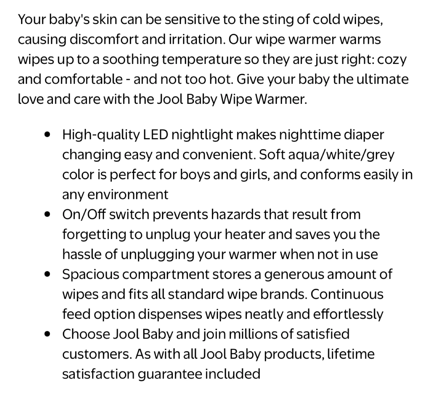 Jool Baby wipes warmer - photo 2
