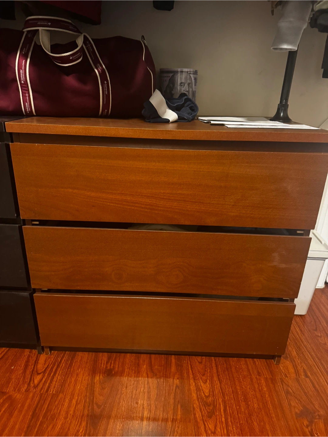 Wood Dresser - 3 Drawer