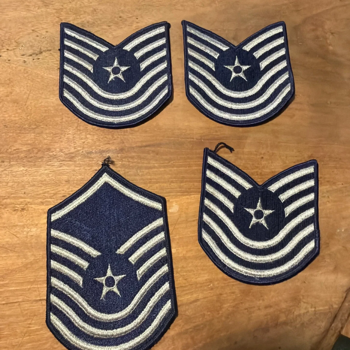US Air Force Rank Patches