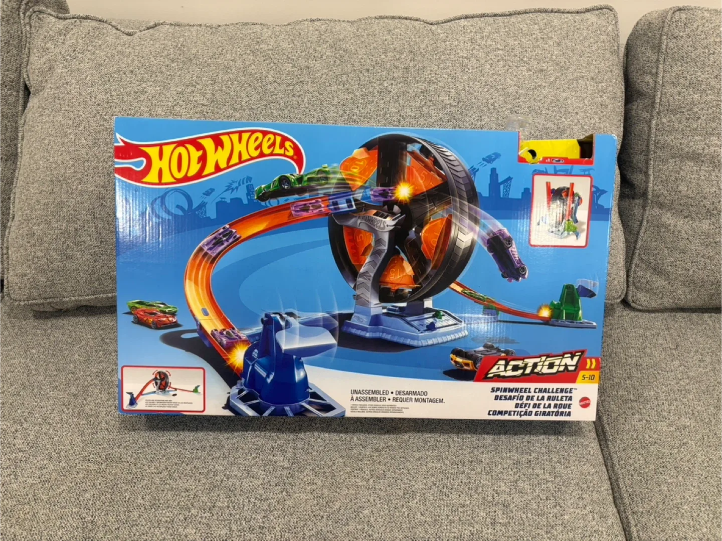 Hot Wheels Spinwheel Challenge Track Set