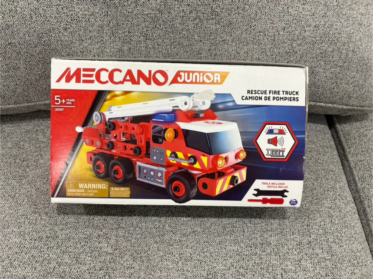 Meccano Junior Rescue Fire Truck