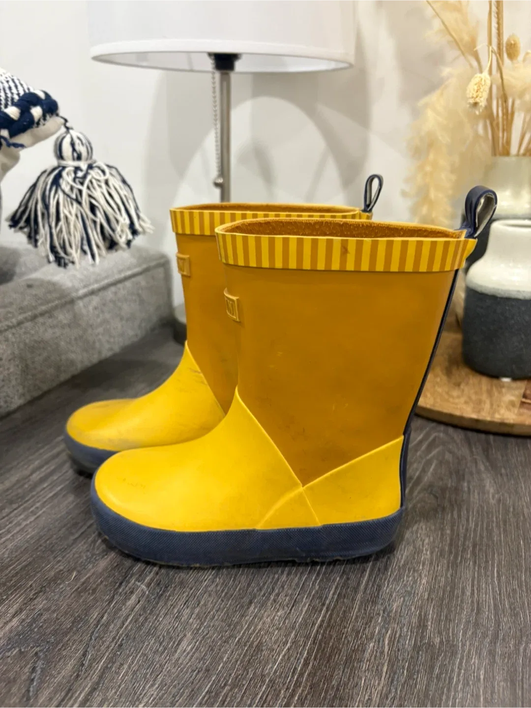 Kids Yellow Rain Boots