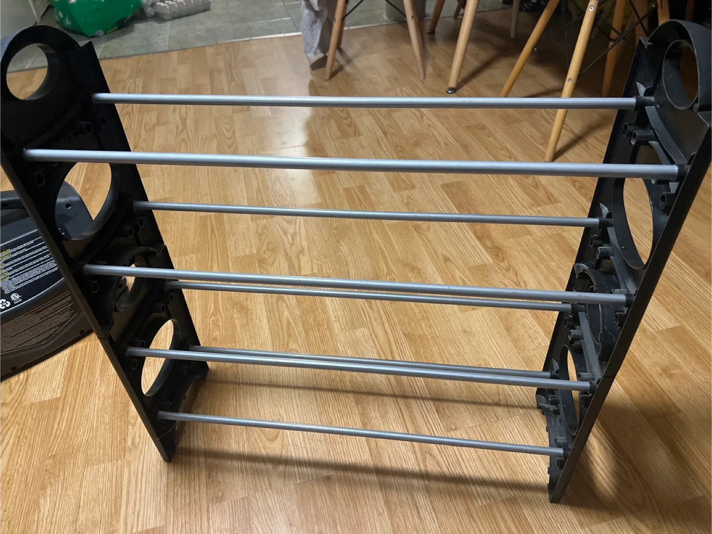 Adjustable Shoe Rack - Black image indicator(2)