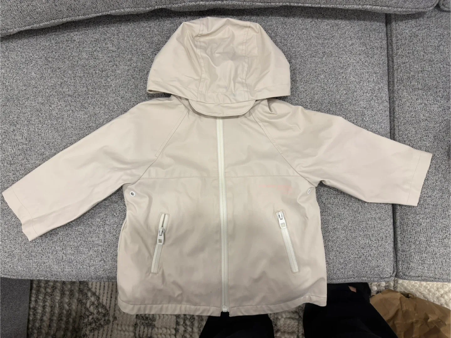Zara Kids Beige Rain Jacket