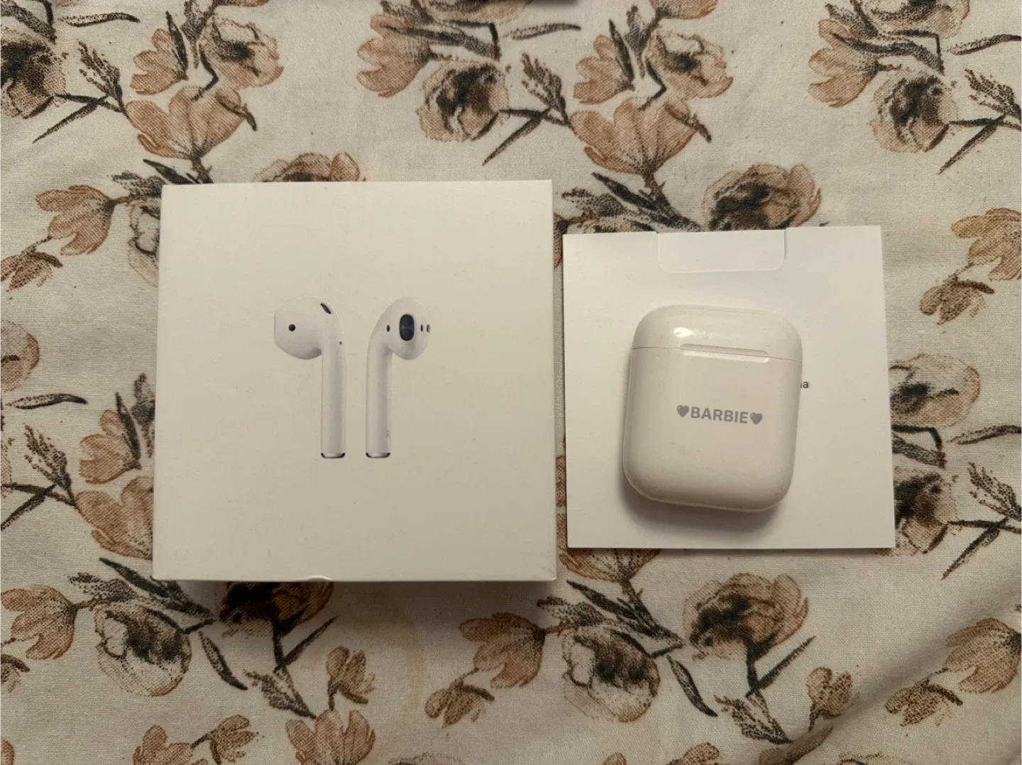 Apple AirPods 2nd Gen with Barbie Case