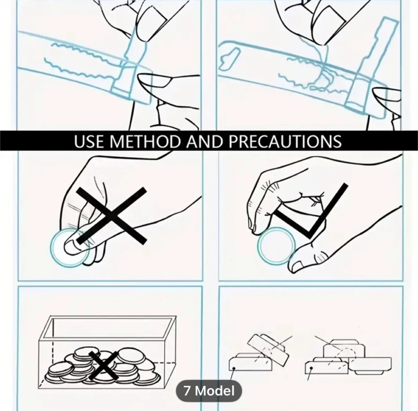 1pcs Car Key CR2016 Button Batteries image indicator(4)