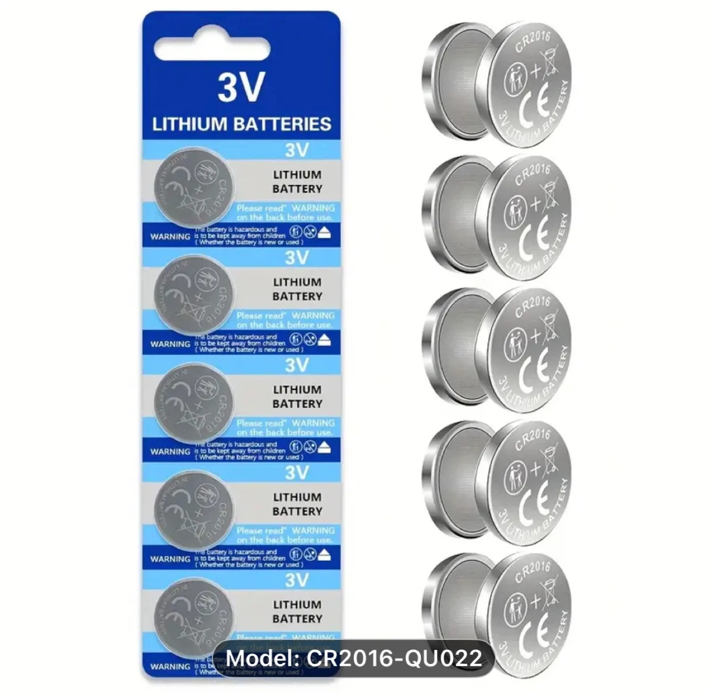 1pcs Car Key CR2016 Button Batteries image indicator(7)