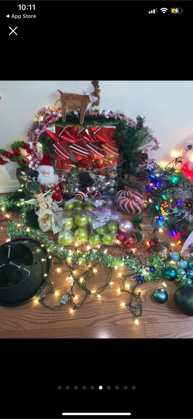 Lots of Christmas Decorations Set image indicator(6)