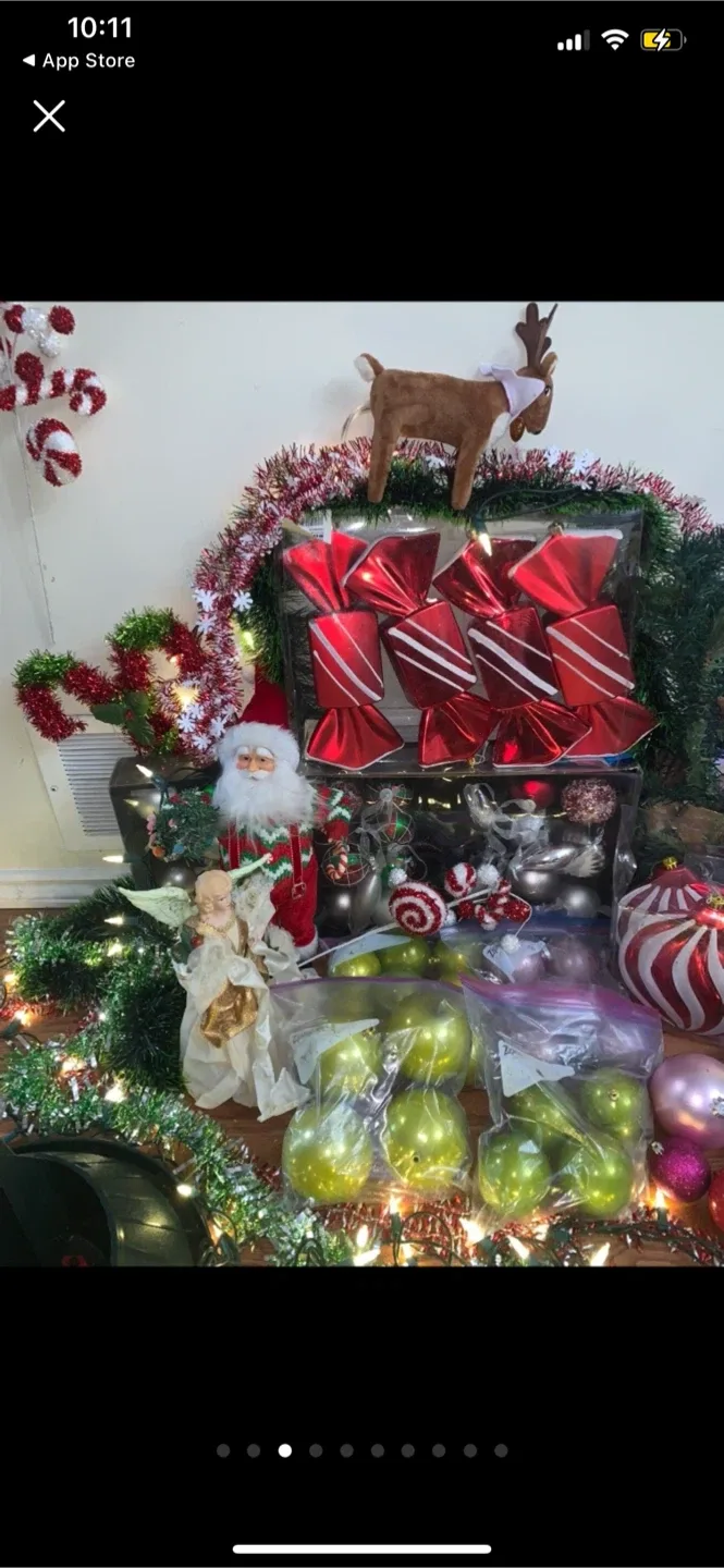 Lots of Christmas Decorations Set image indicator(3)