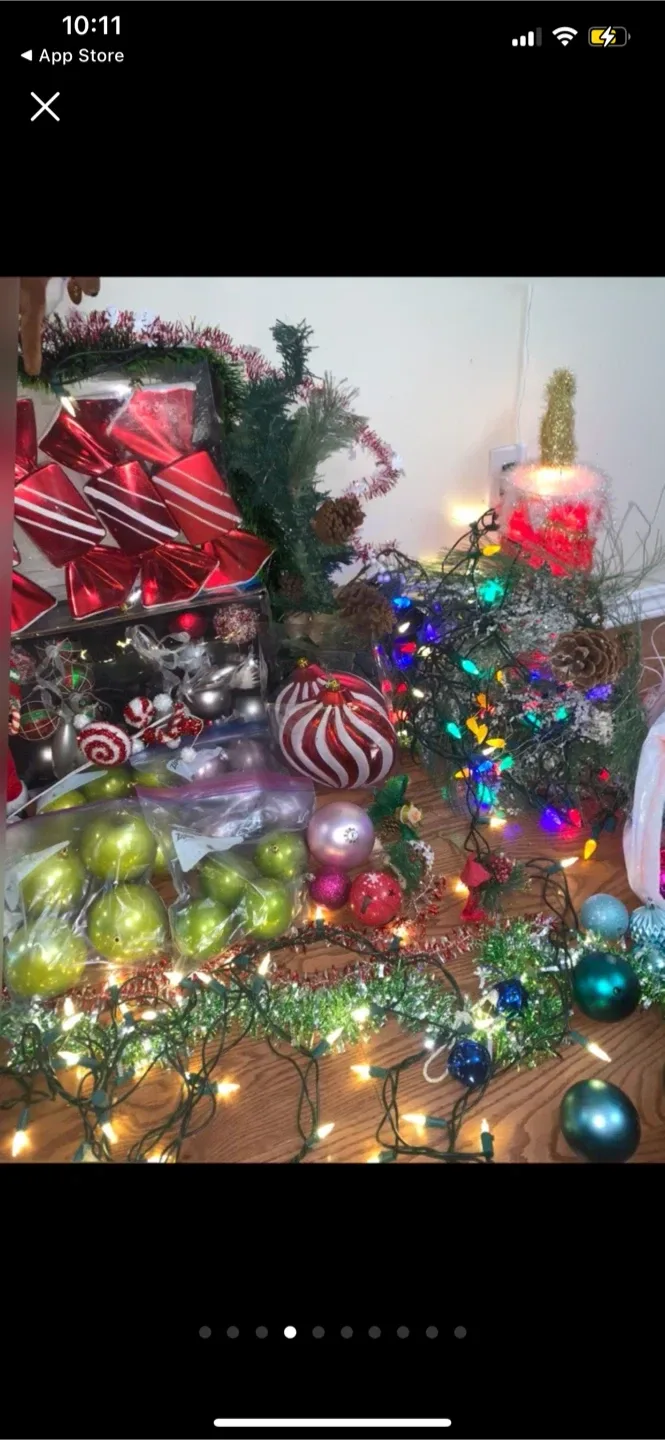 Lots of Christmas Decorations Set image indicator(4)