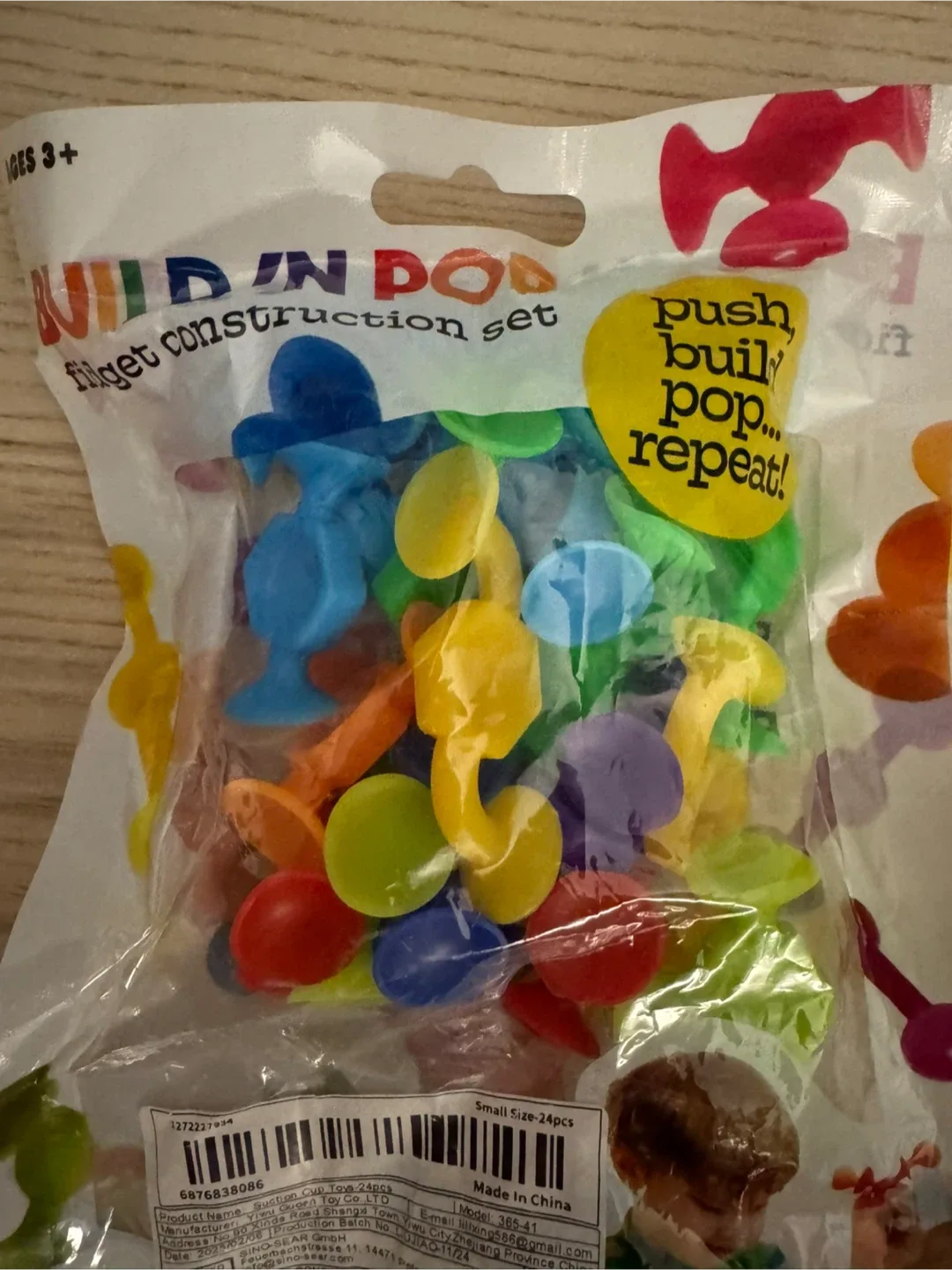 Build 'N Pop Fidget Construction Set image indicator(2)