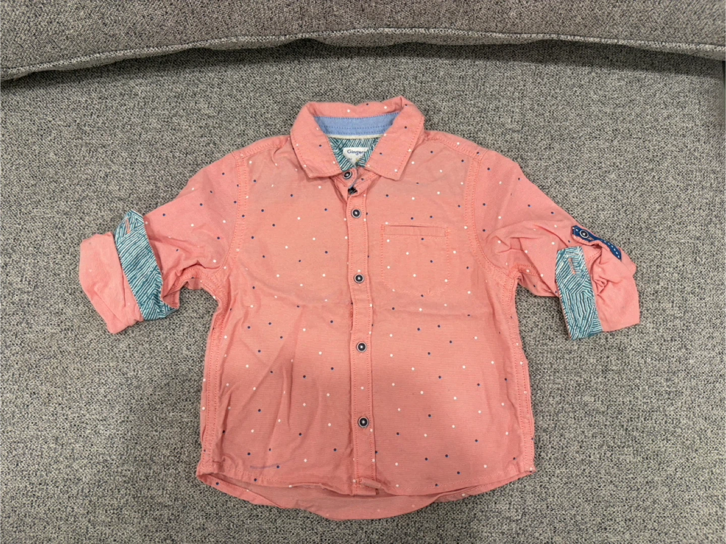 Gingersnaps Button Down Shirts - age 2-3 - photo 3