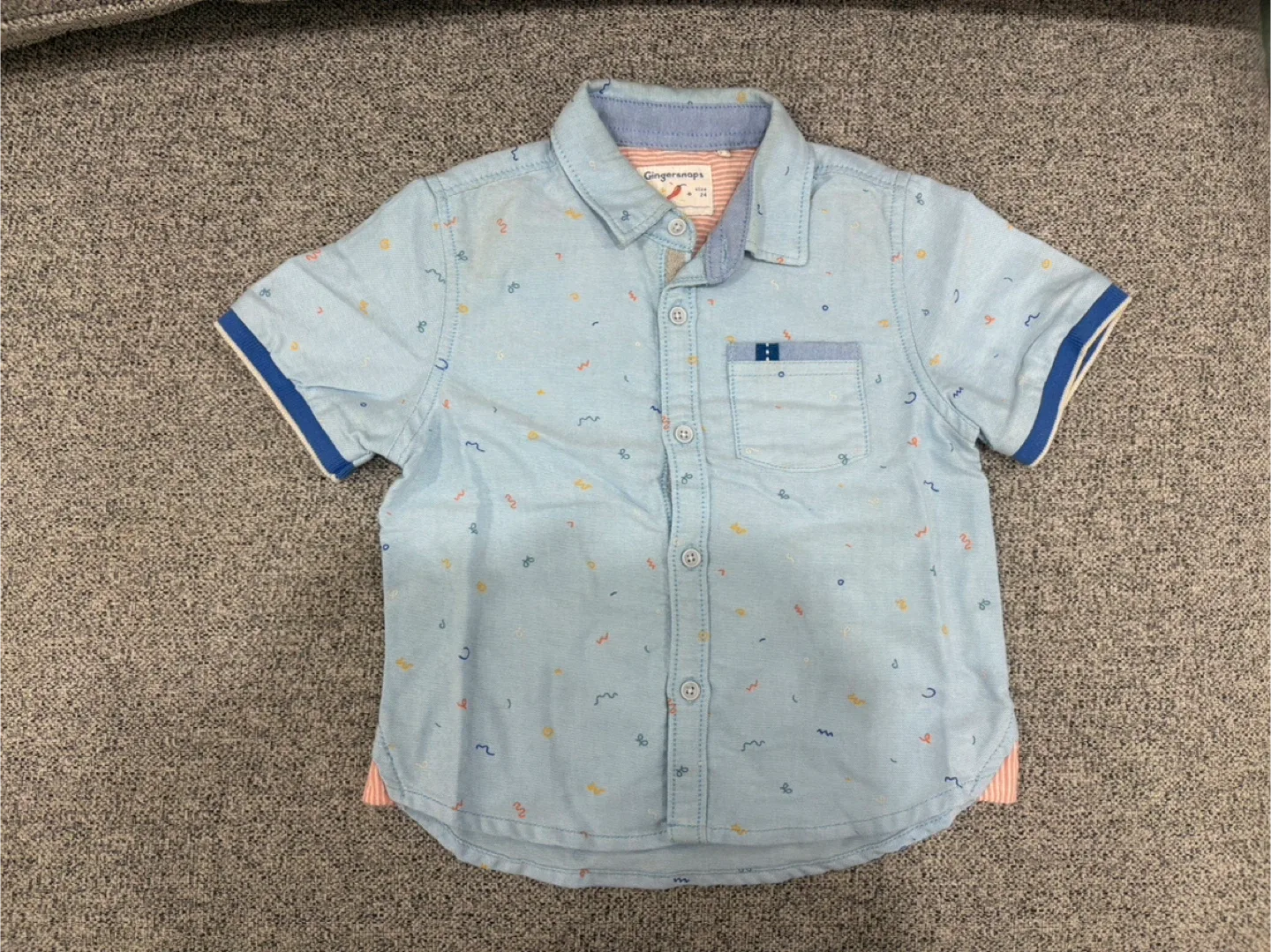 Gingersnaps Button Down Shirts - age 2-3 image indicator(2)