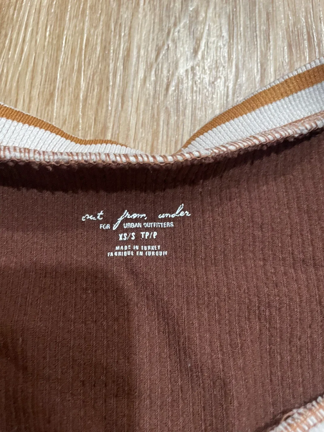 Urban Outfitters Brown Top XS/S image indicator(2)