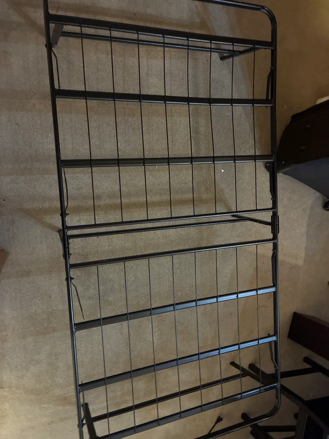 Metal Bed Frame - Black