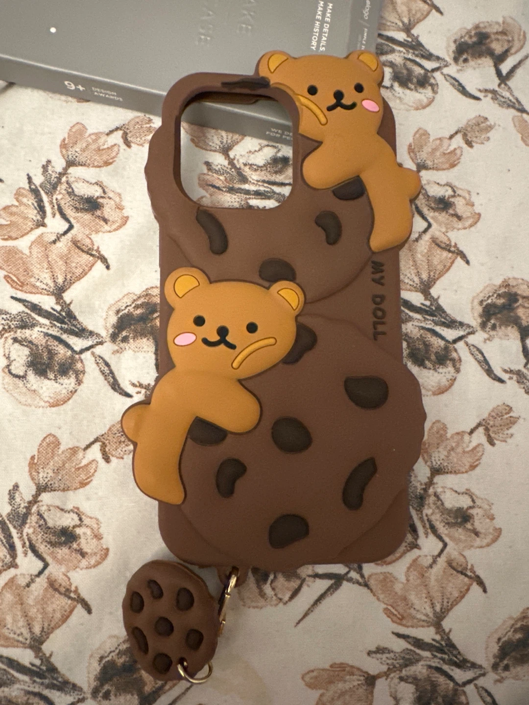 My Doll Brown Bear Cookie iPhone Case