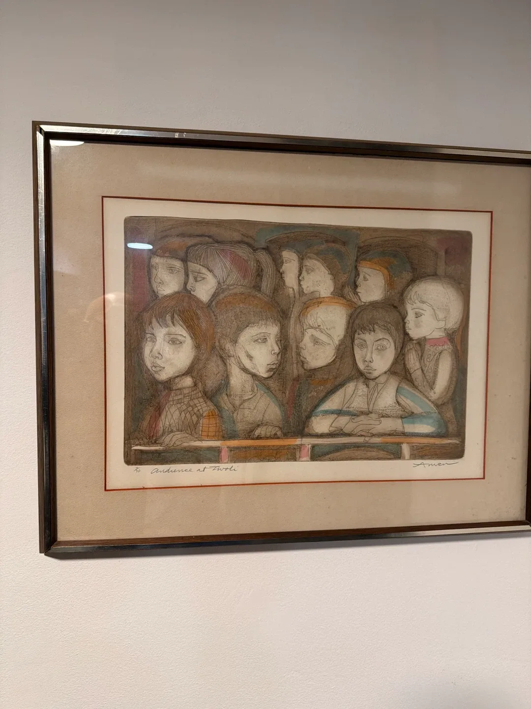 Audience at Tivoli Framed Art