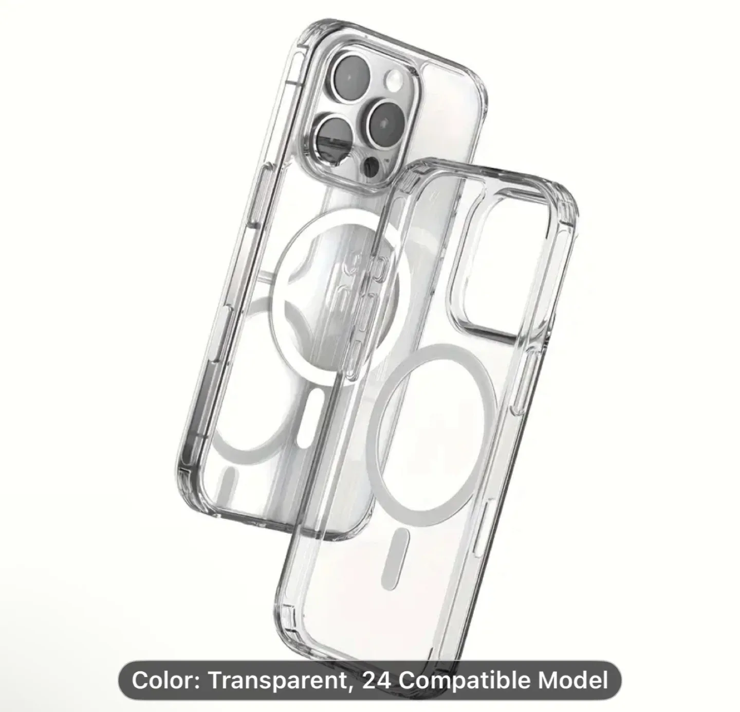 A Slim And Shockproof Transparent Case image indicator(7)