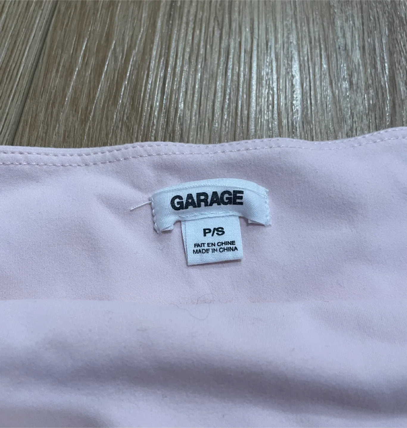 Garage Pink Tank Top - Size S image indicator(2)