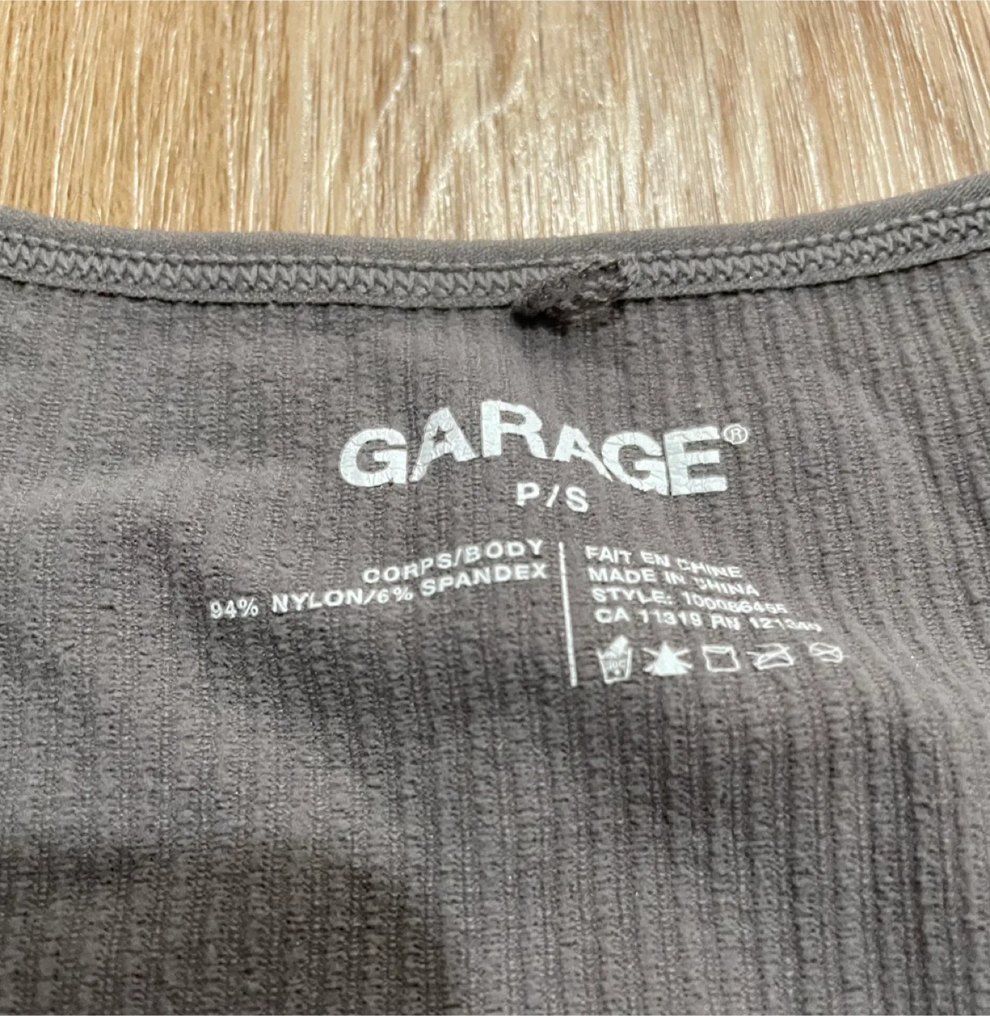 Garage Crop Top - Size Small image indicator(2)