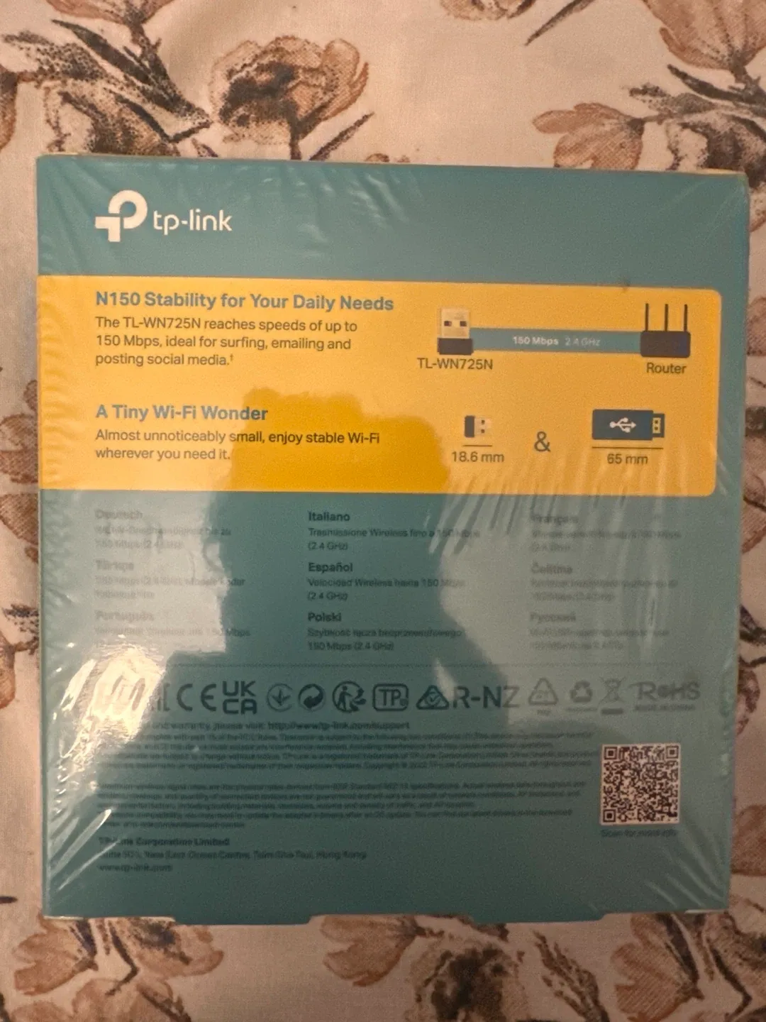 Wireless N Nano USB Adapter image indicator(2)