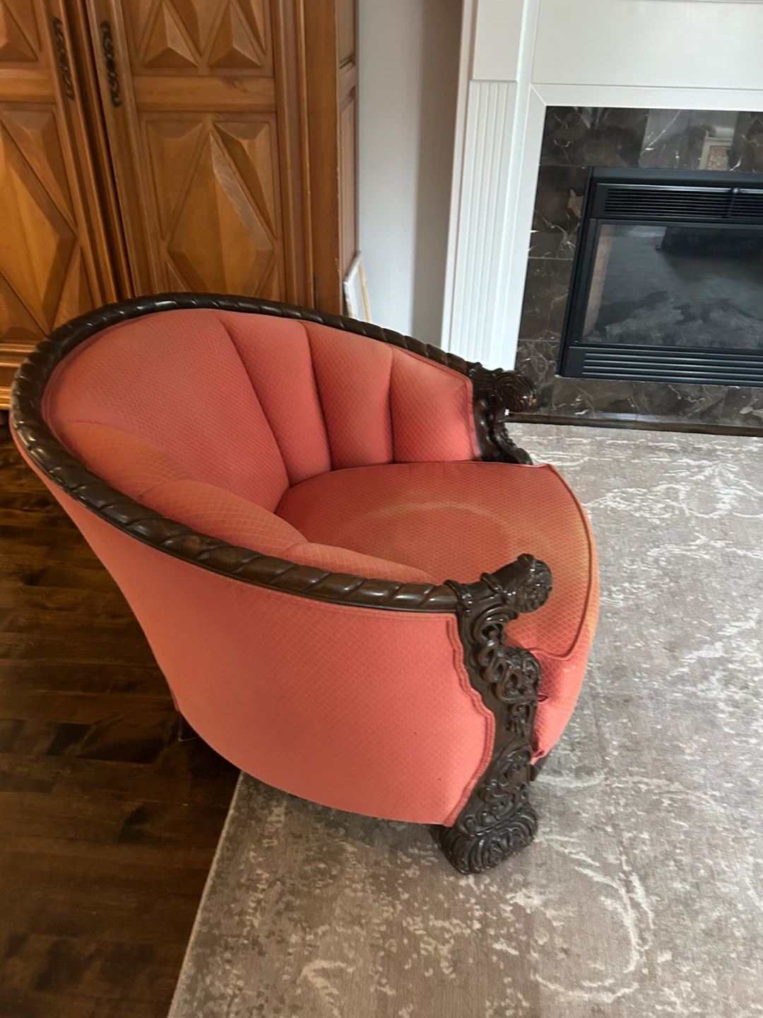 Vintage art deco barrel chairs - photo 2