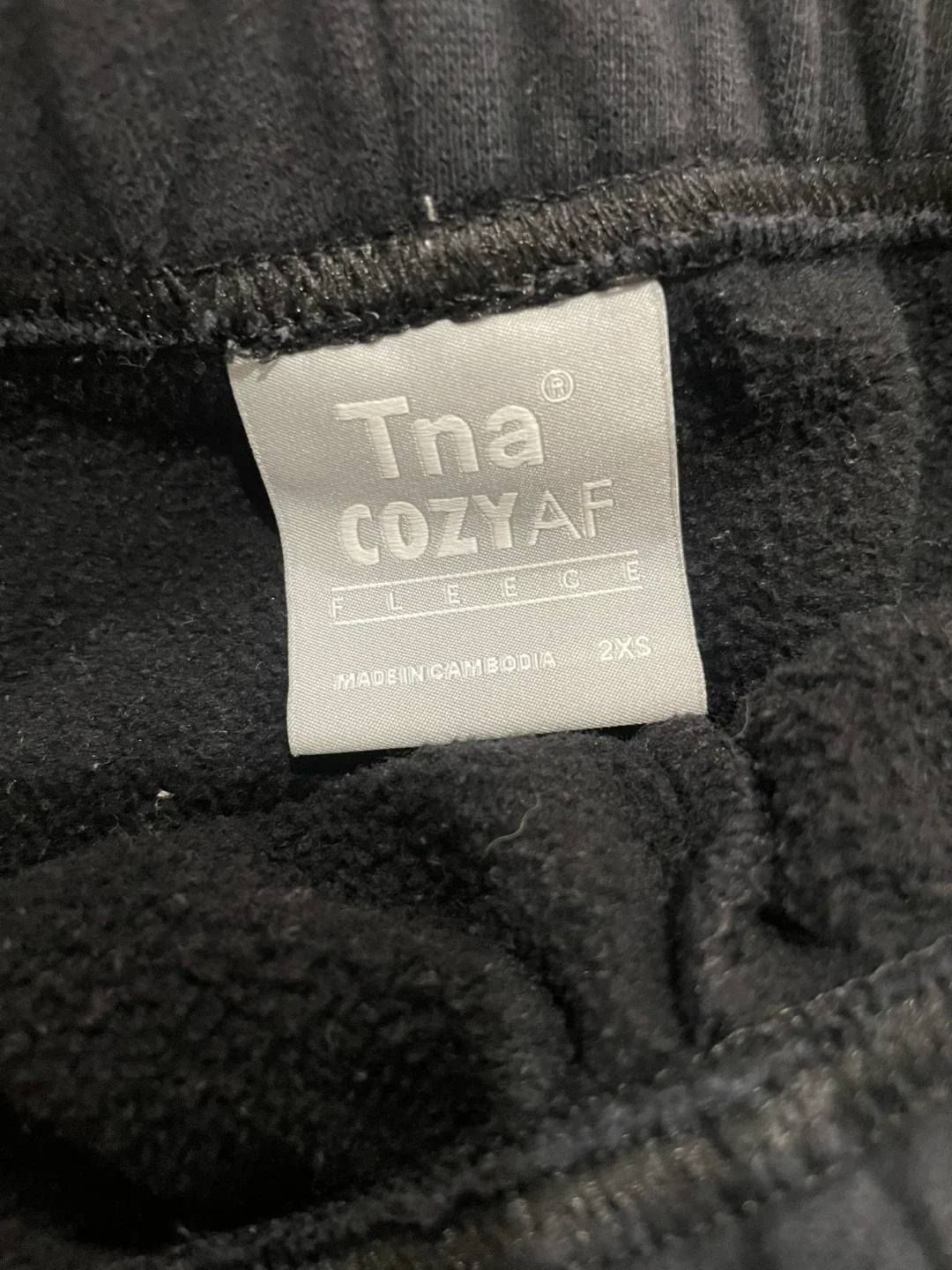 Tna COZYAF Fleece Shorts - 2XS image indicator(2)