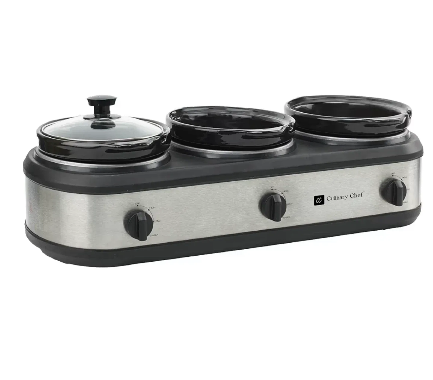Culinary Chef Triple Slow Cooker image indicator(3)
