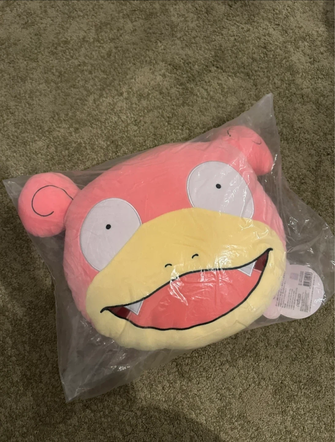 POKEMON NURI Face 40cm Cushion - Slowpoke Yadon - photo 2