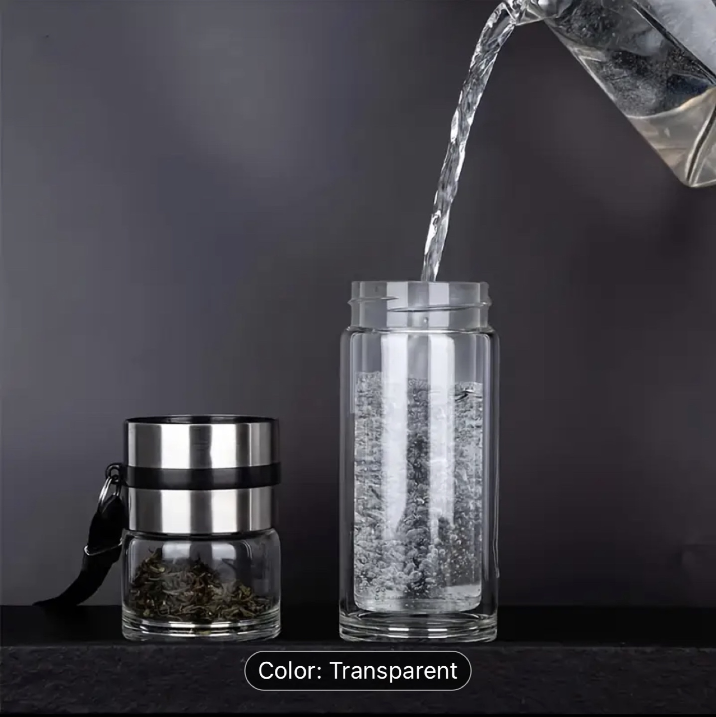 Brand New-Tea Water Separation Bottle - 380ml - photo 3