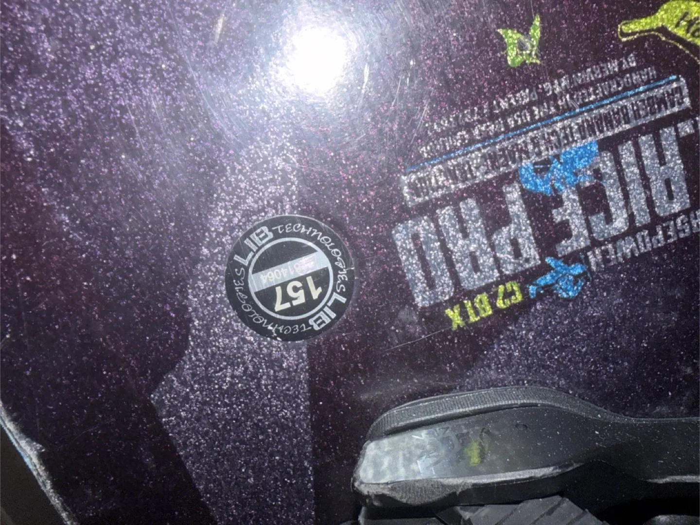 Lib Tech Rice Pro C2 BTX Snowboard 157 with binding image indicator(5)