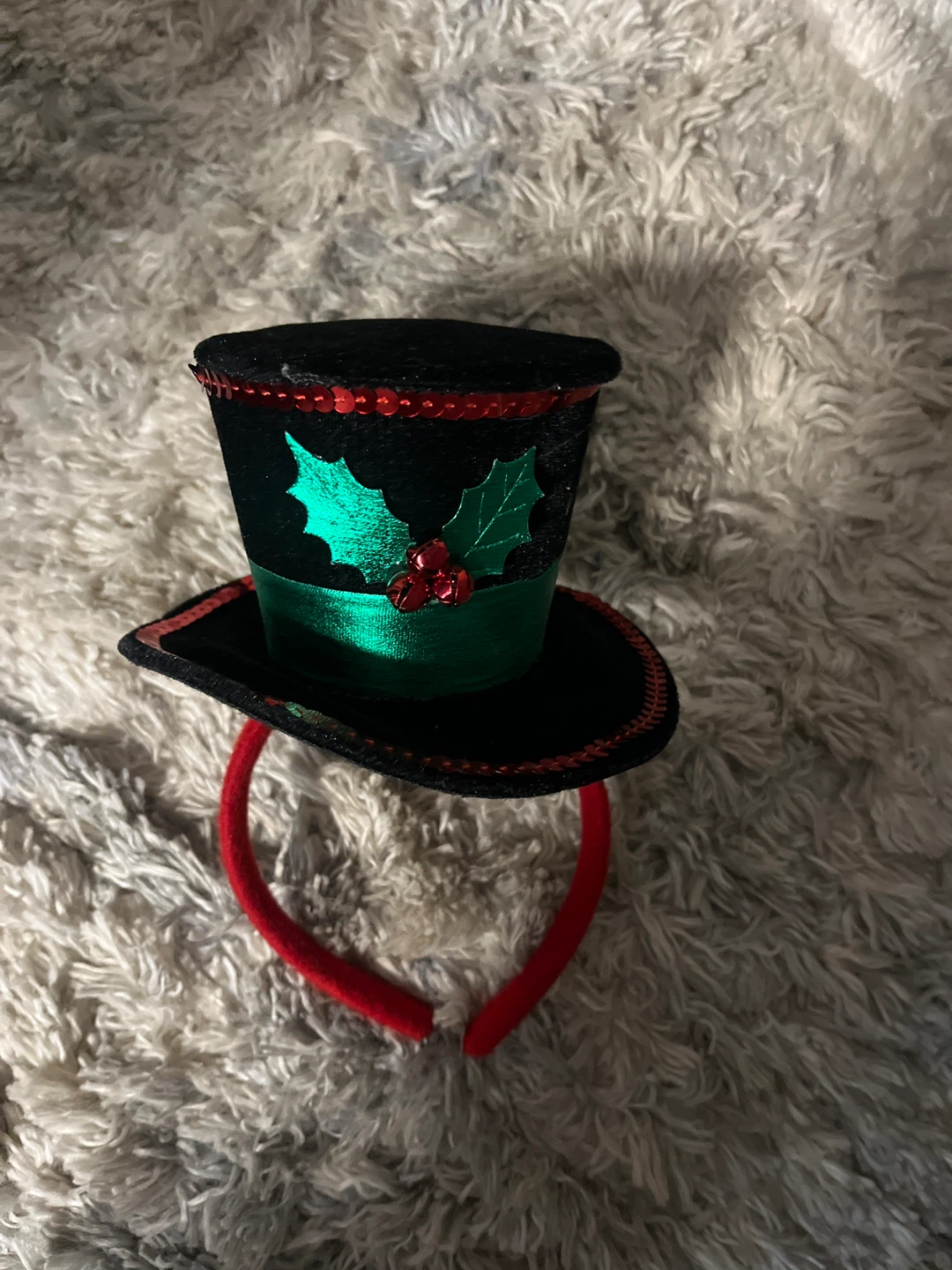 Christmas Top Hat Headband