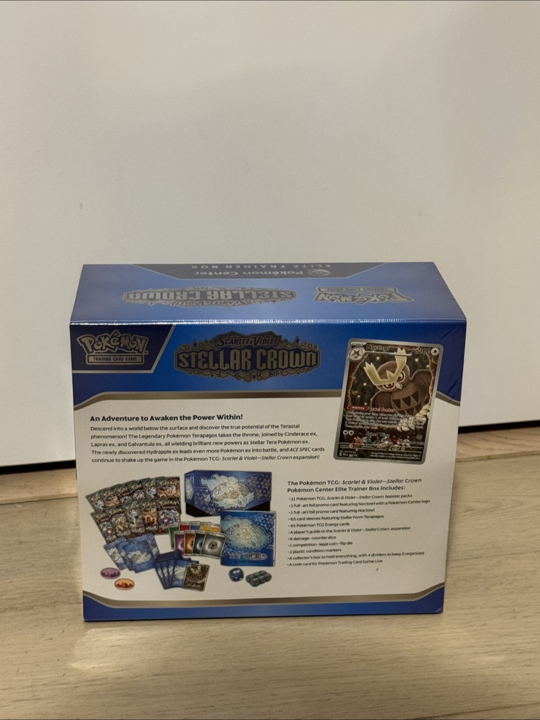 Stellar crown Pokemon center ETB elite trainer box - photo 3