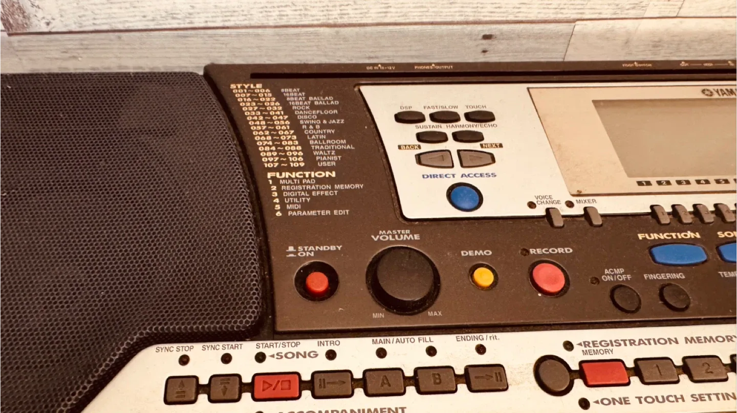 Yamaha PSR-540 Keyboard image indicator(3)