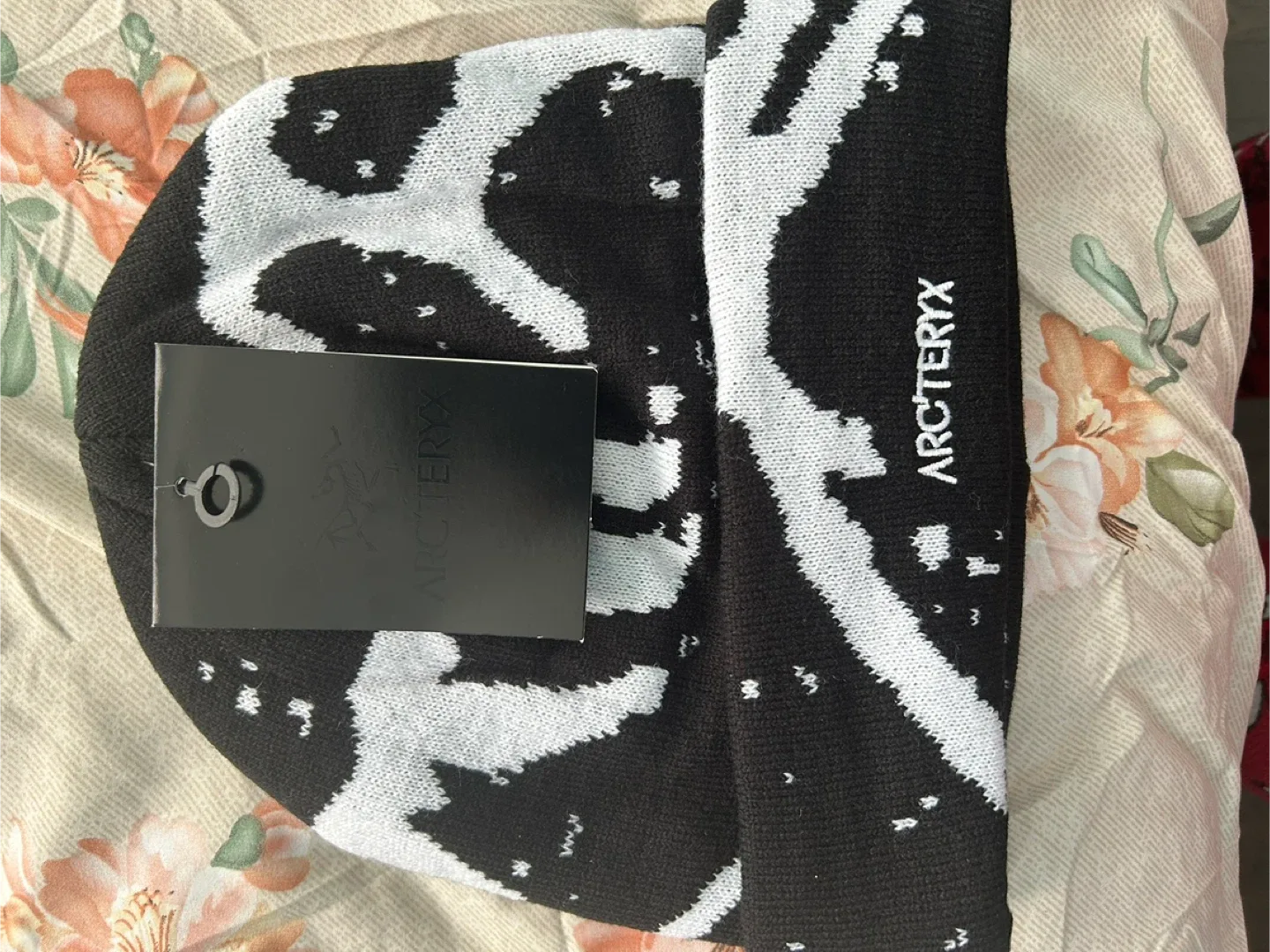 New Arc'teryx Bird Head Toque Beanie - Black/White