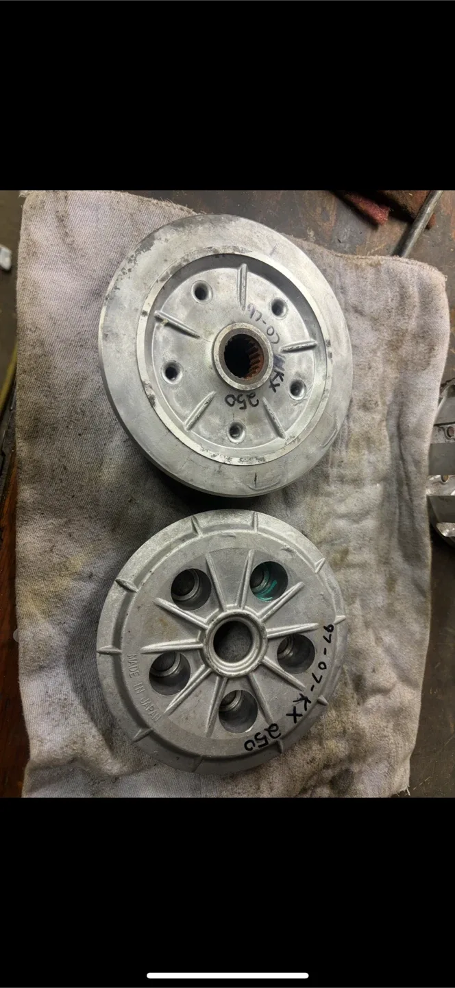 1997 -2007  Kawasaki KX 250 clutch