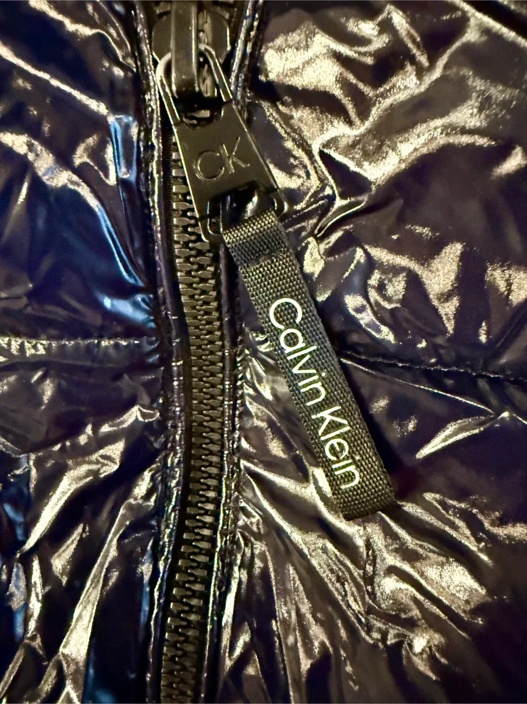 Calvin Klein Water Resistant Puffer Jacket - Men’s Size Medium image indicator(4)