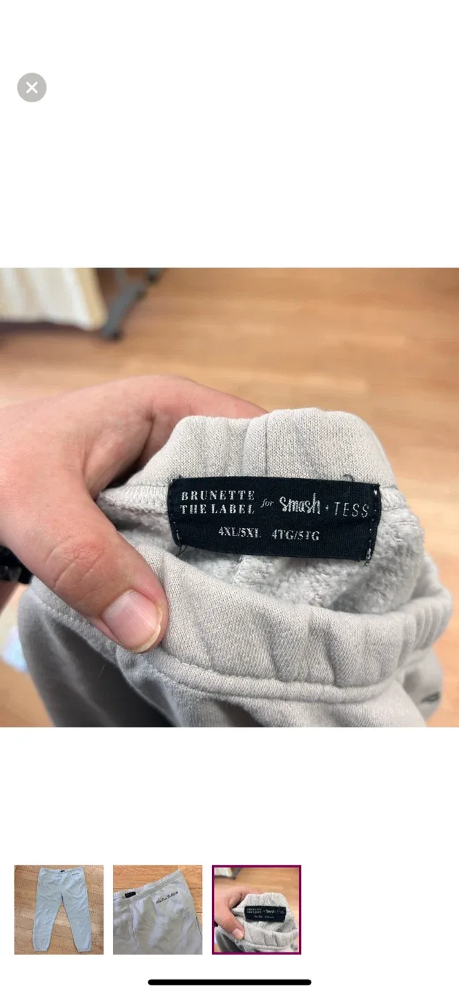 Brunette the Label x Smash + Tess 4XL/5XL Joggers image indicator(3)