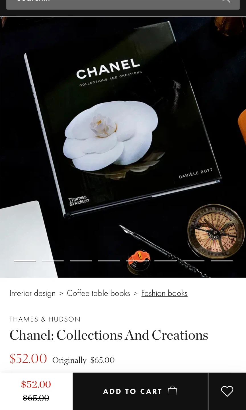 BNIB Chanel: Collections and Creations Coffee Table Book - photo 3