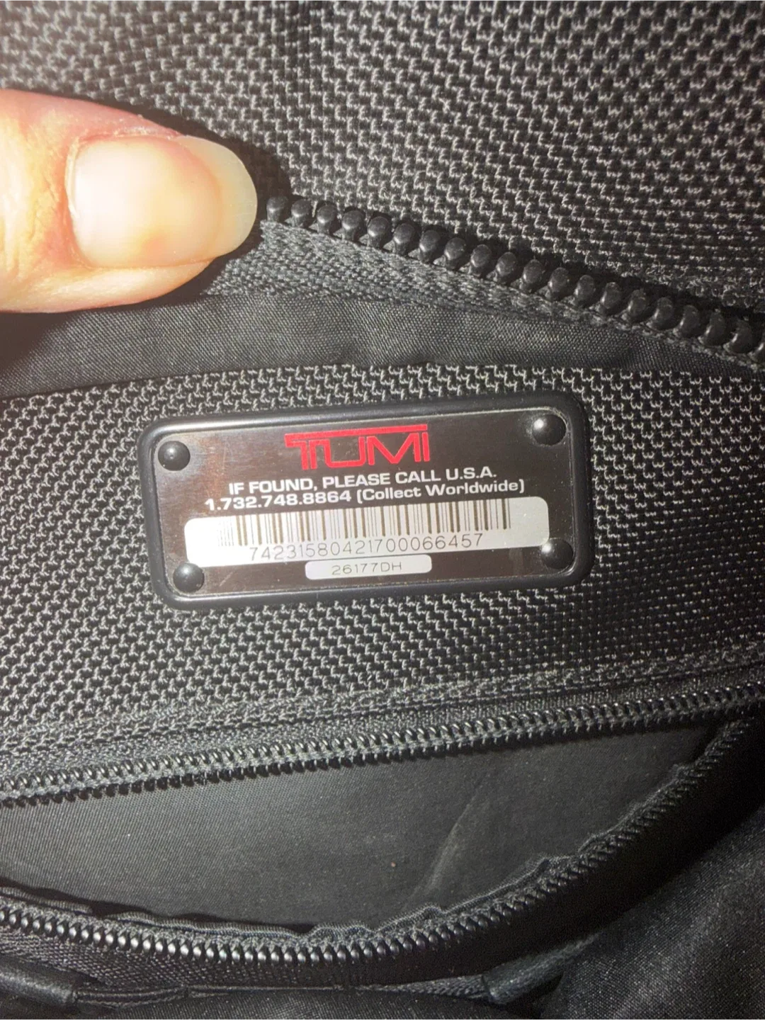 Tumi Backpack - Black image indicator(6)