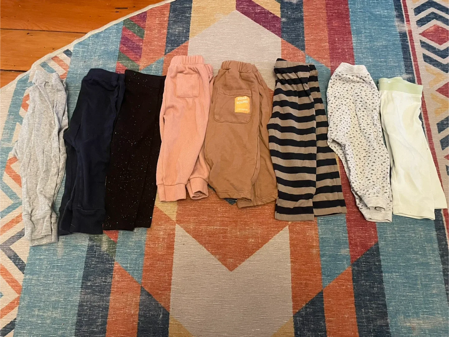 Baby/Toddler Pants - Assorted Styles & Colors- 8 pairs