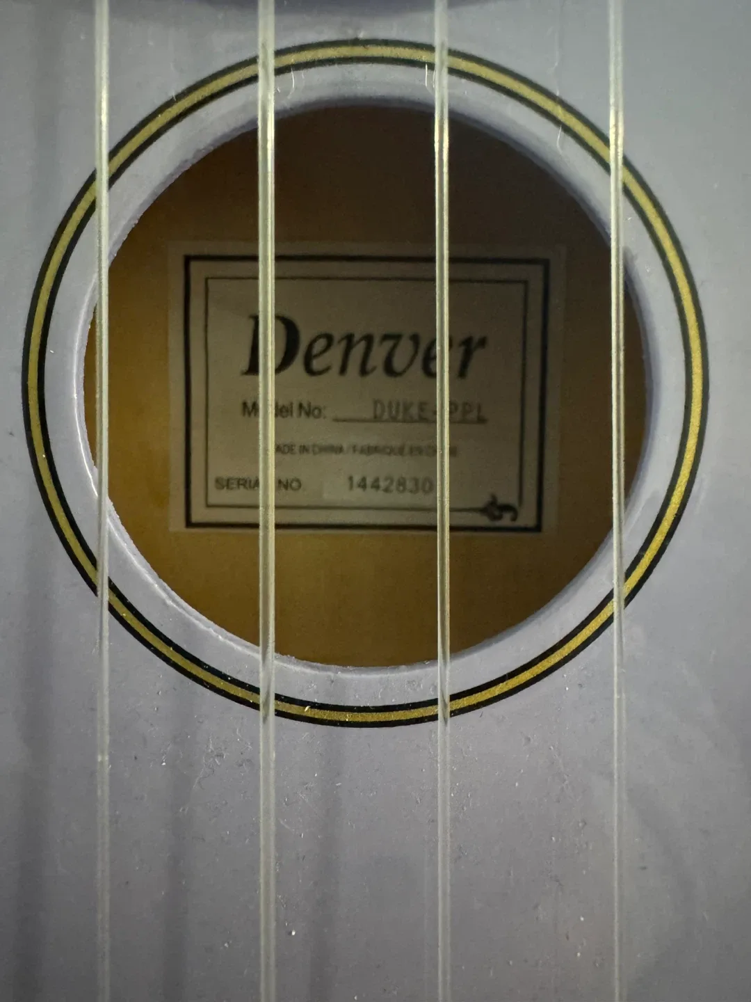 Denver DUKE PPL Ukulele with Case image indicator(3)