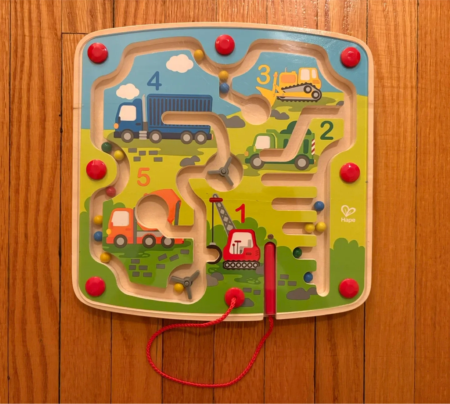 Hape Wooden Construction Maze Toy