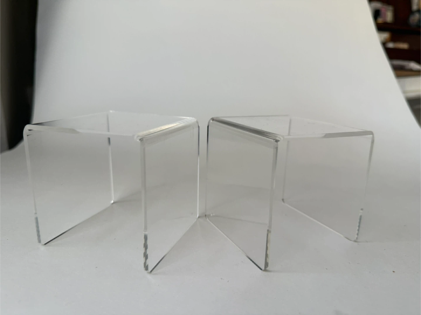 Two small acrylic risers - photo 3