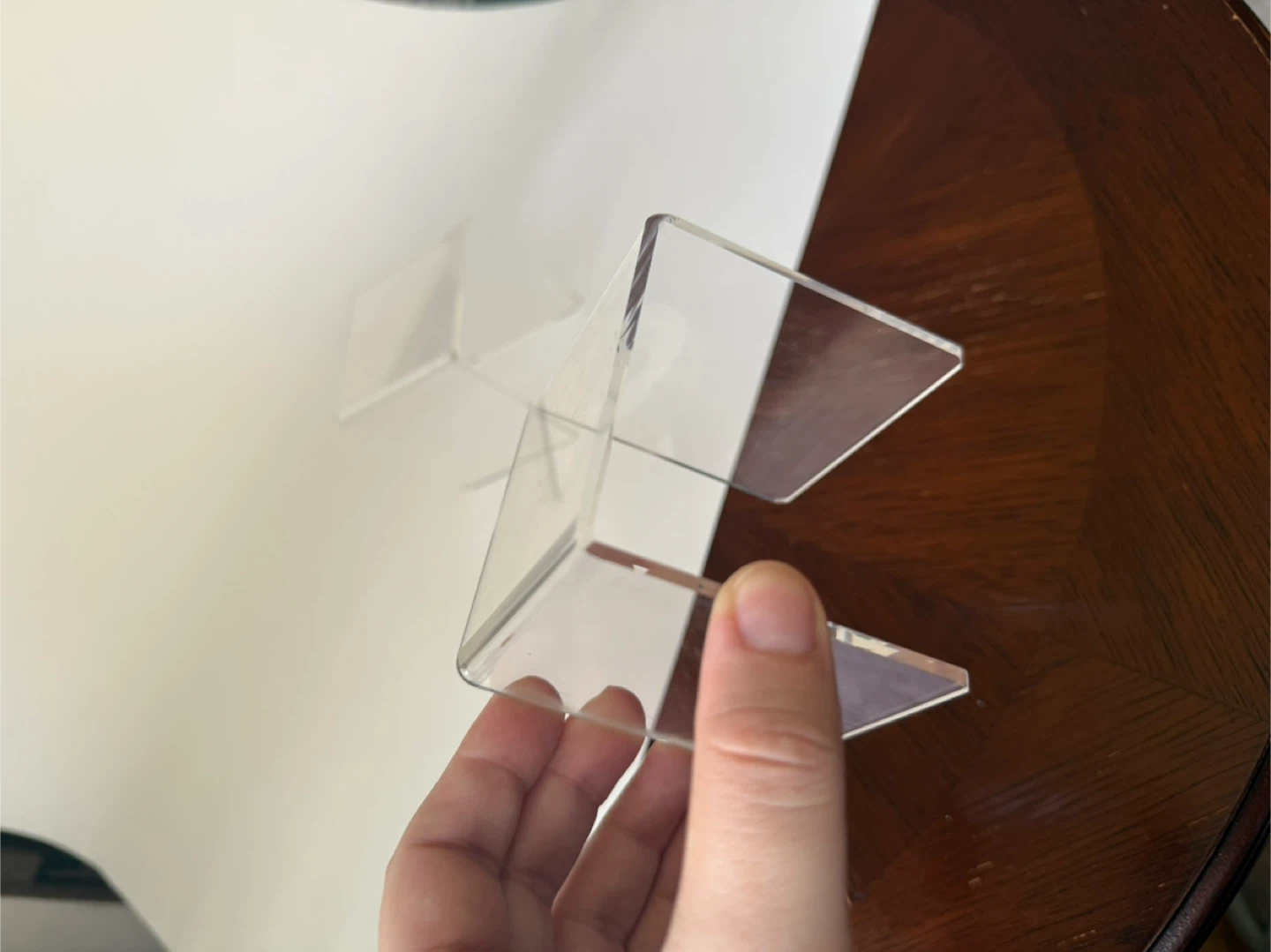 Two small acrylic risers - photo 4