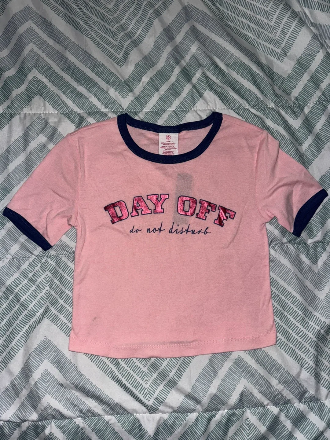 No Boundaries Pink Crop Top - Size S