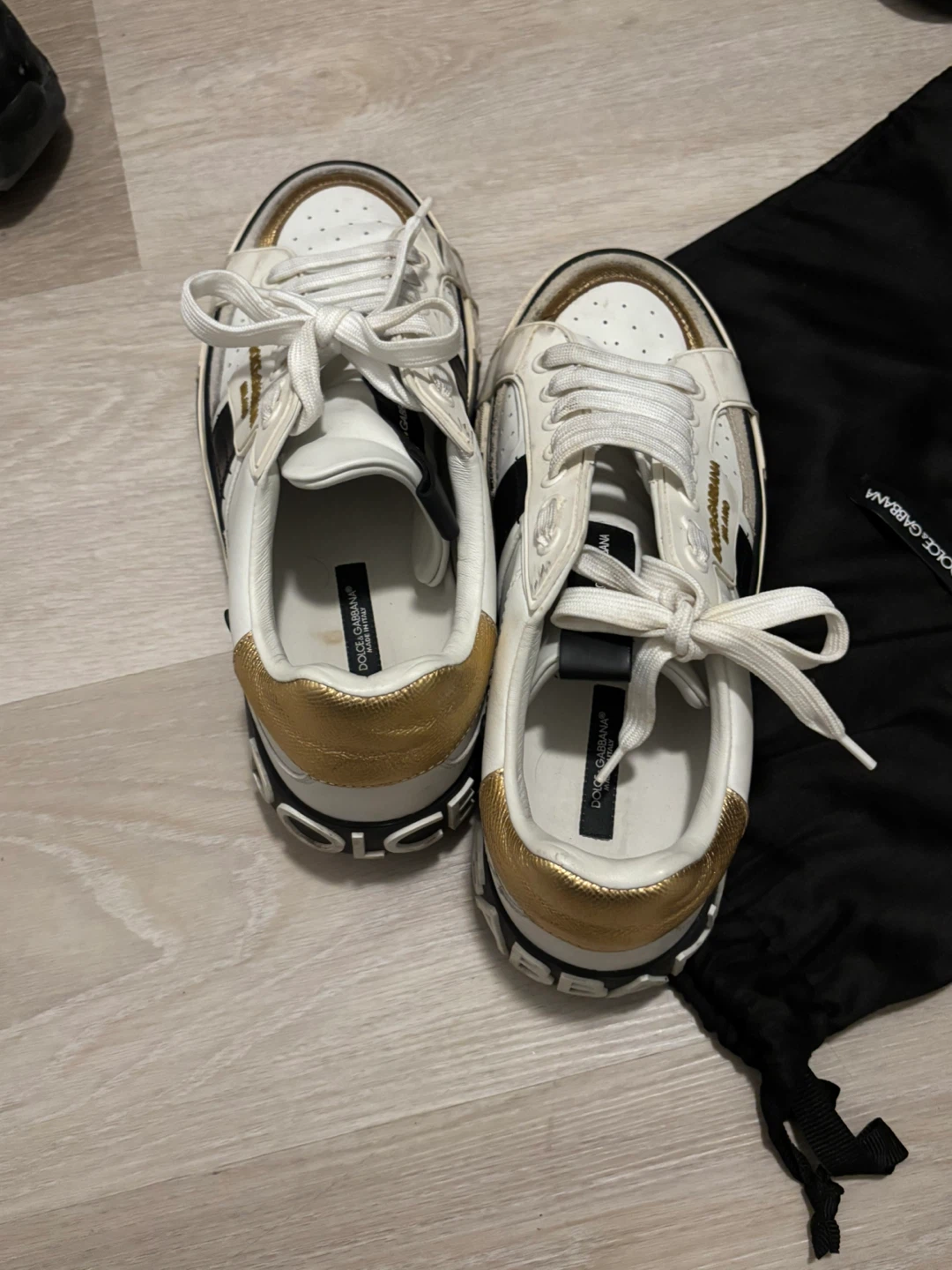 Dolce & Gabbana Leather Sneakers